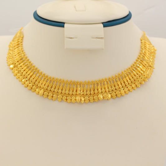 24K 999 Gold Choker