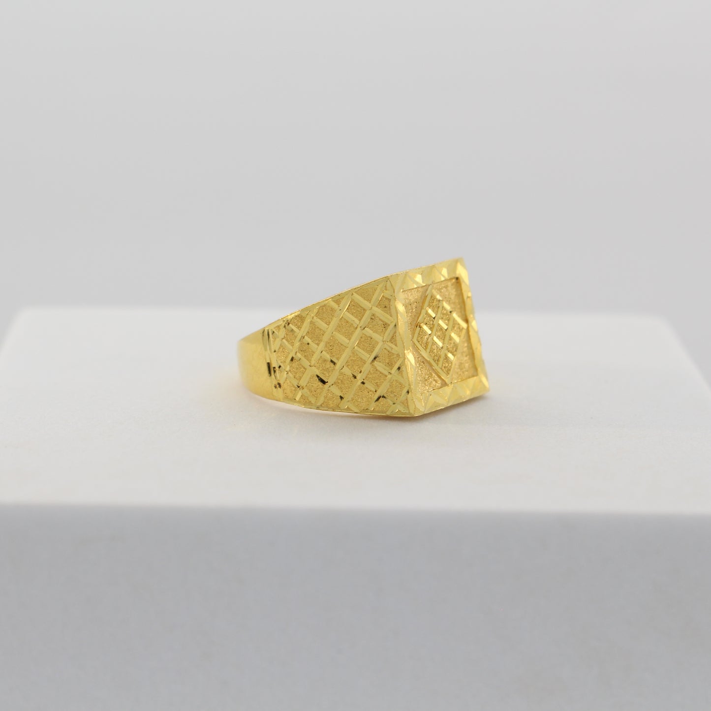 24K 999 Gold Men's Ring