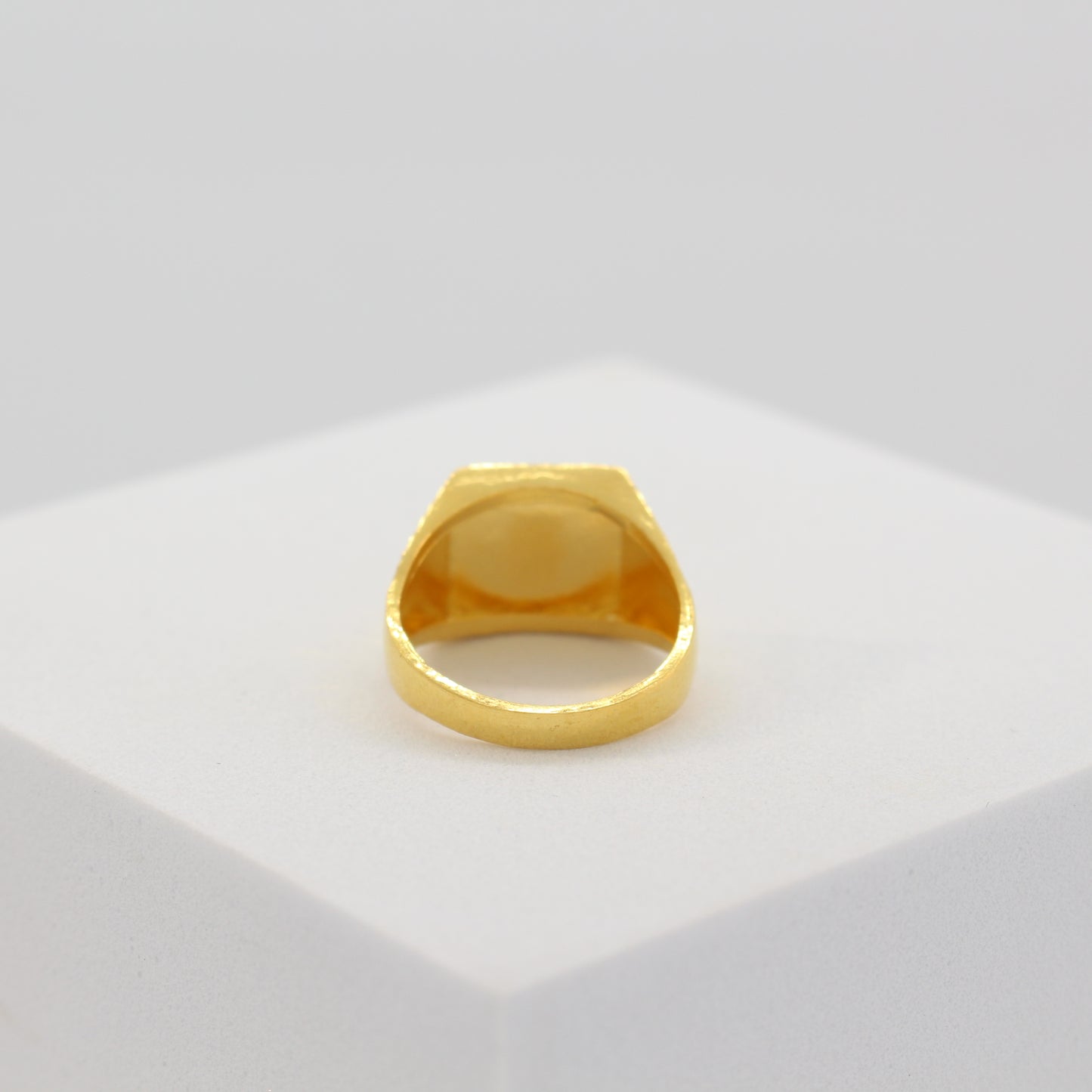 24K 999 Gold Men's Ring