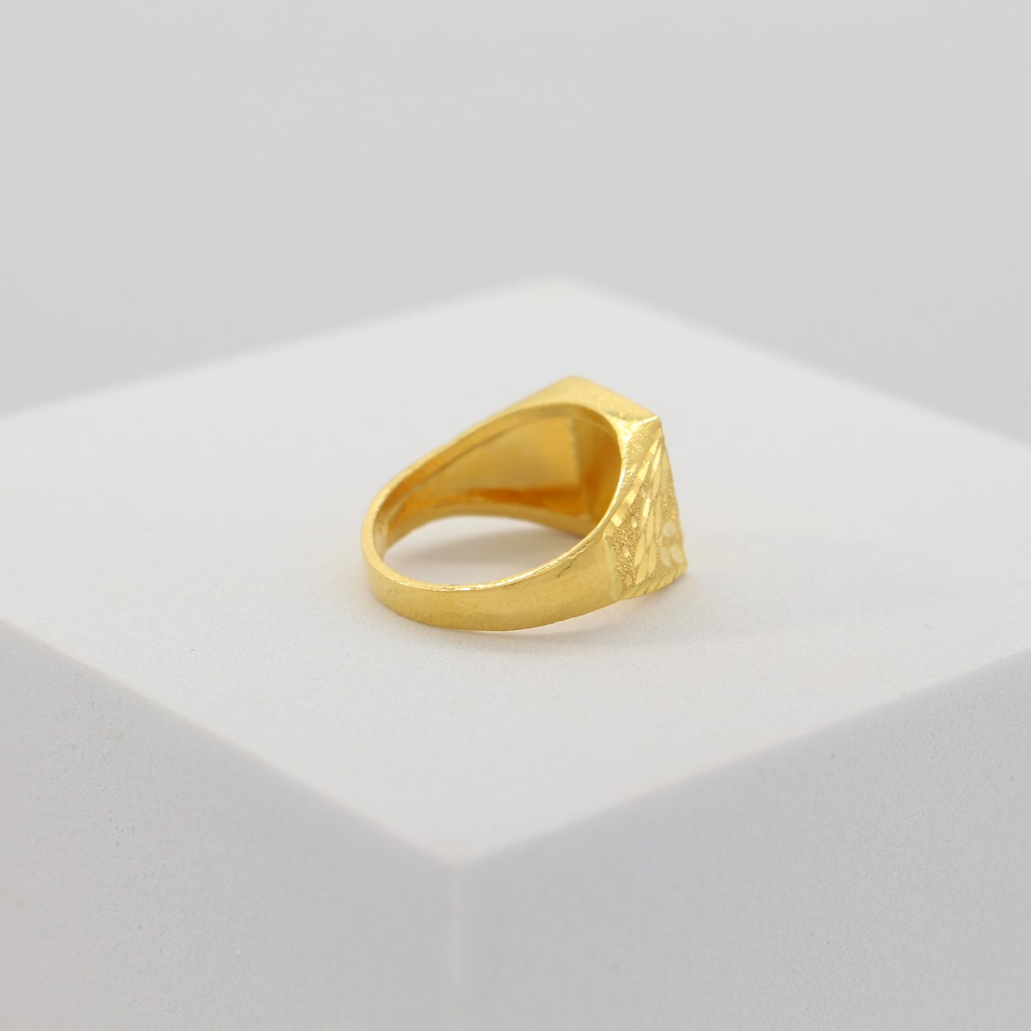 24K 999 Gold Men's Ring
