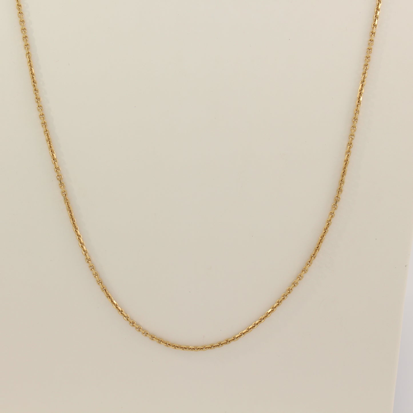 18K Cable Link Chain