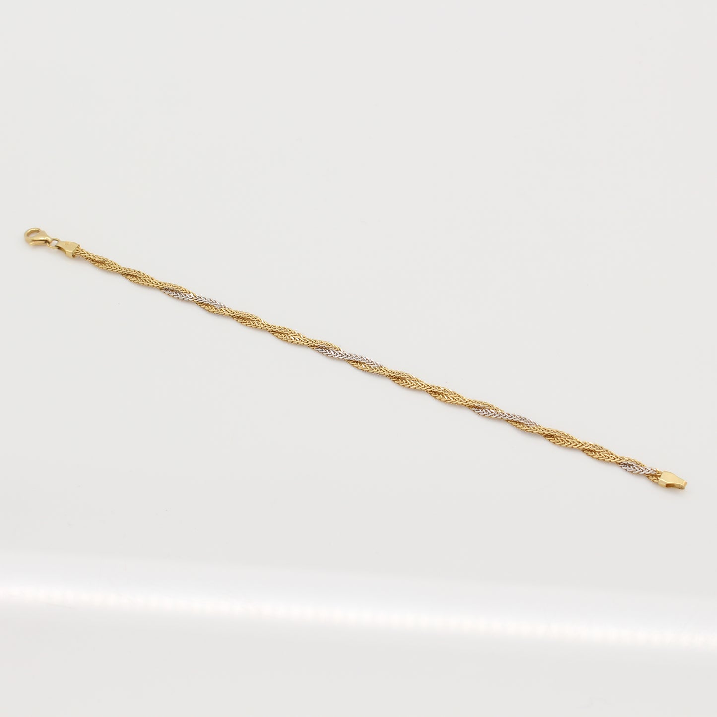 18K 2-Tone Bracelet