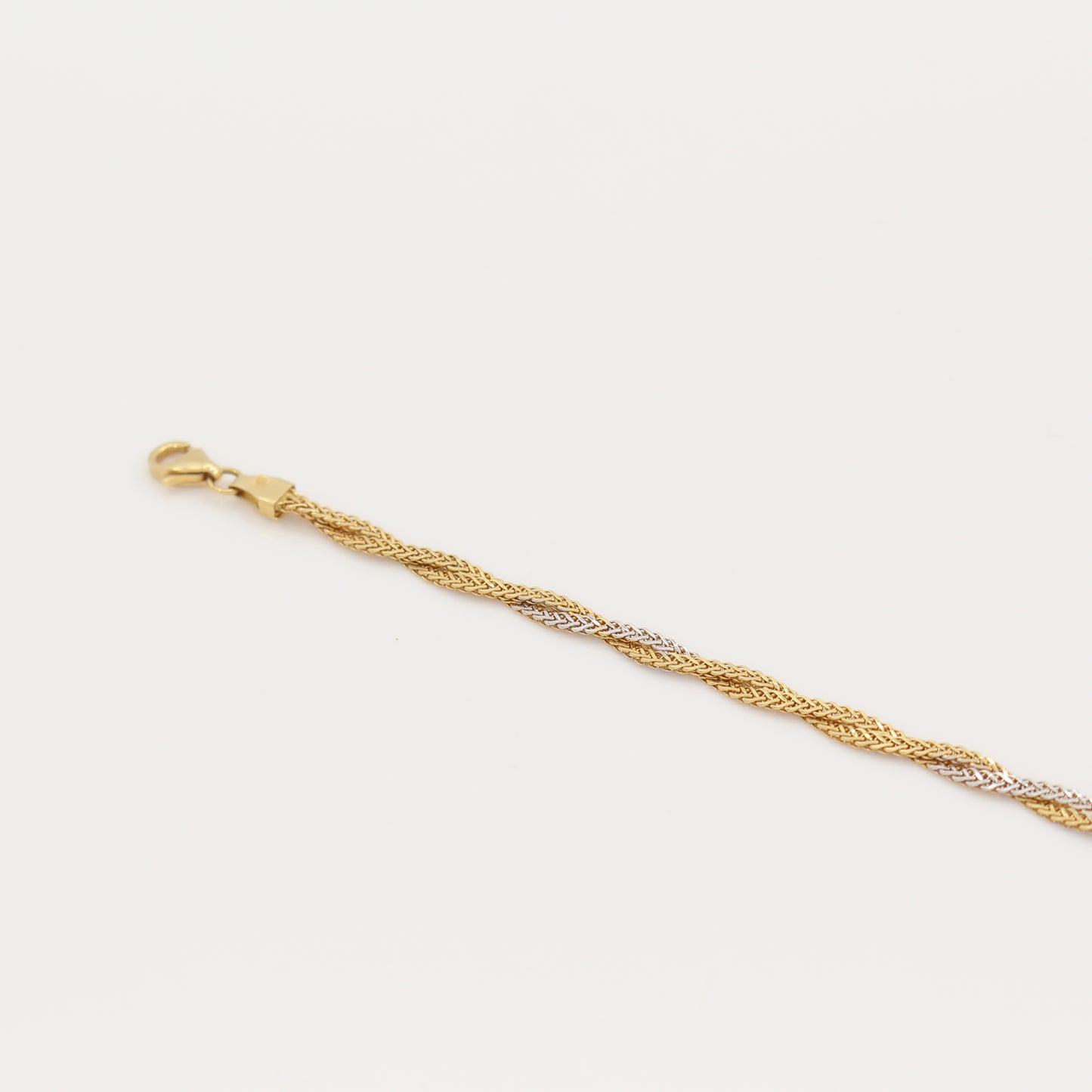 18K 2-Tone Bracelet