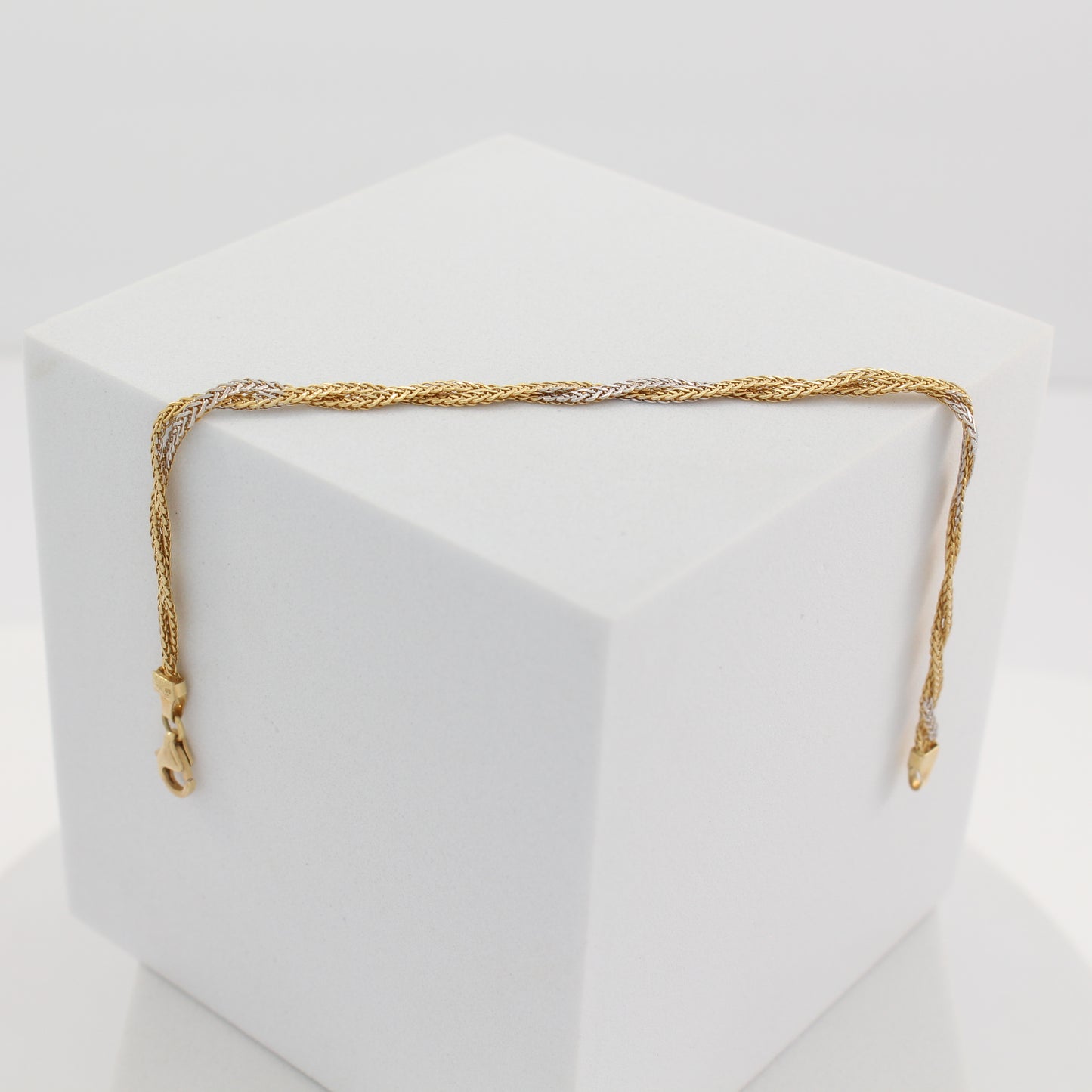 18K 2-Tone Bracelet