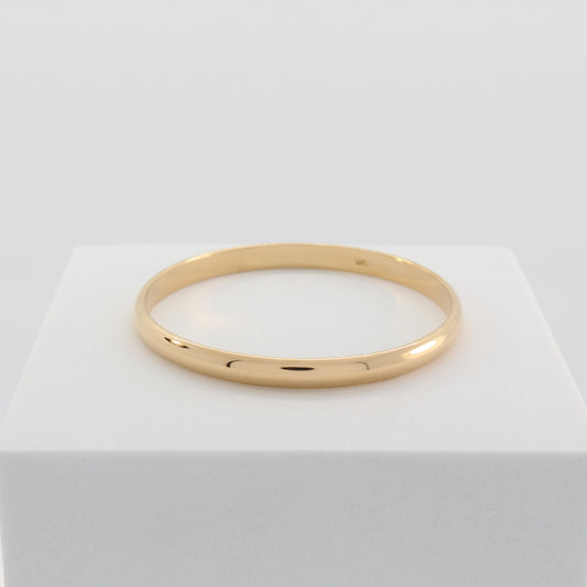 21K Gold Puff Bangle