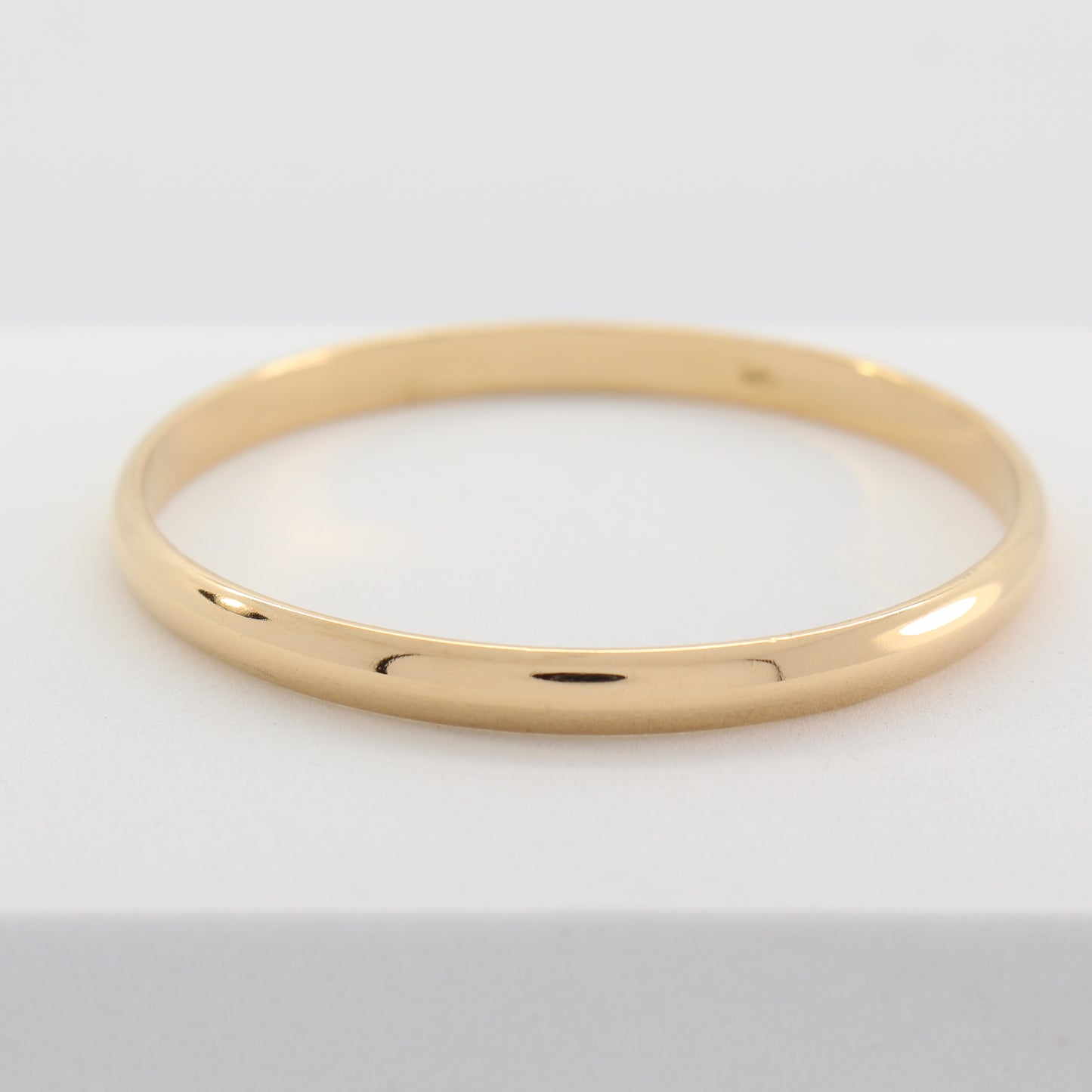 21K Gold Puff Bangle