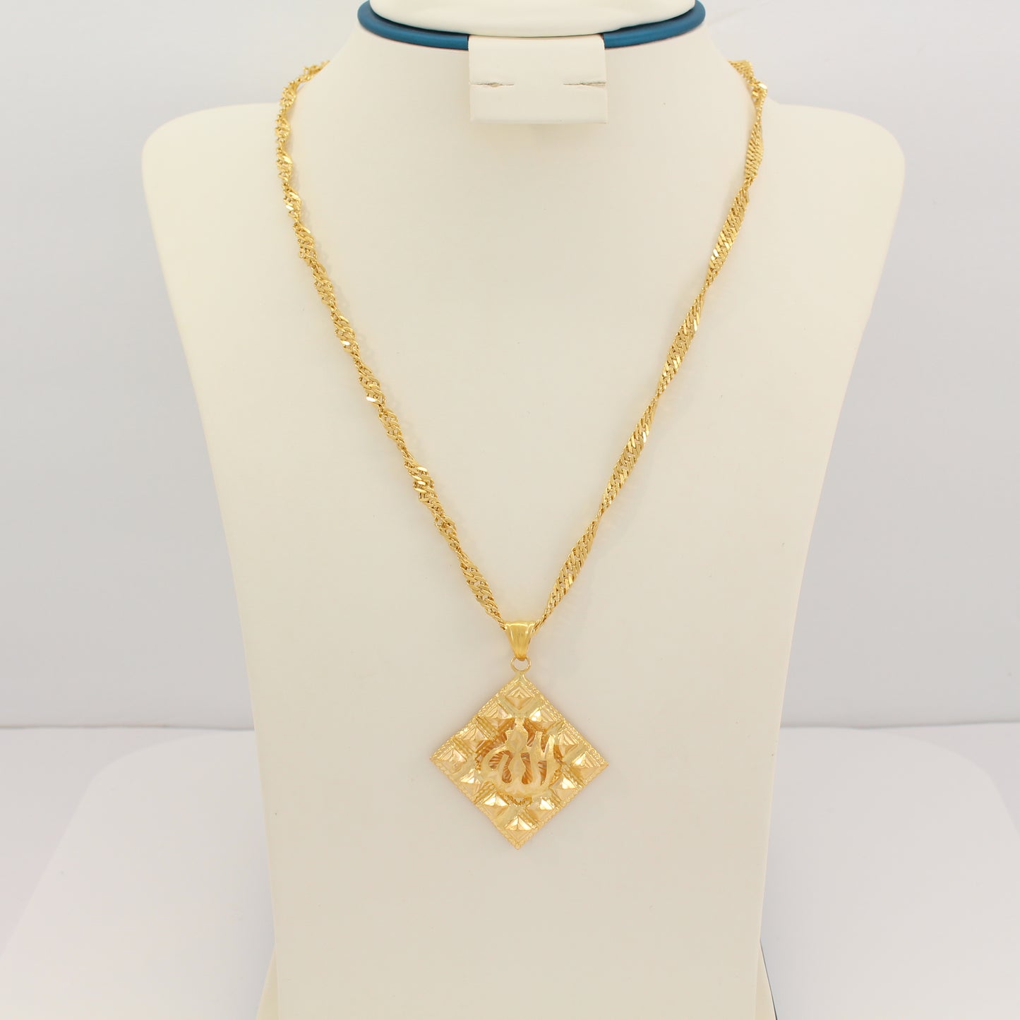 21K Gold Allah Necklace