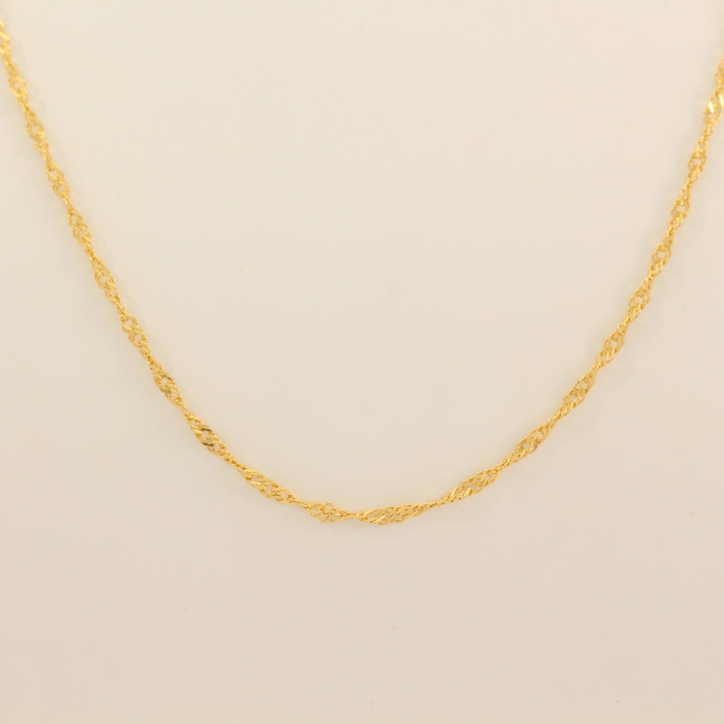 21K Gold Rope Chain
