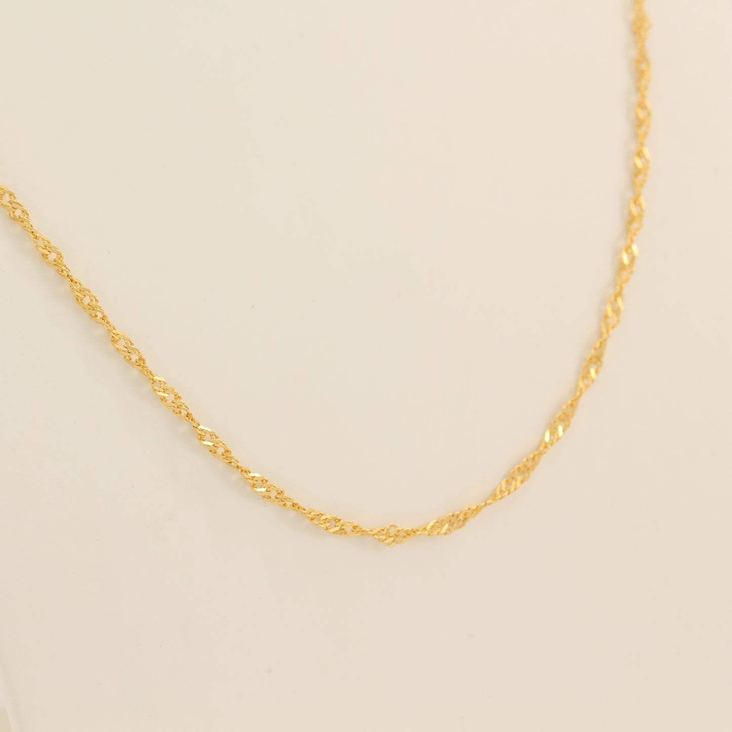 21K Gold Rope Chain