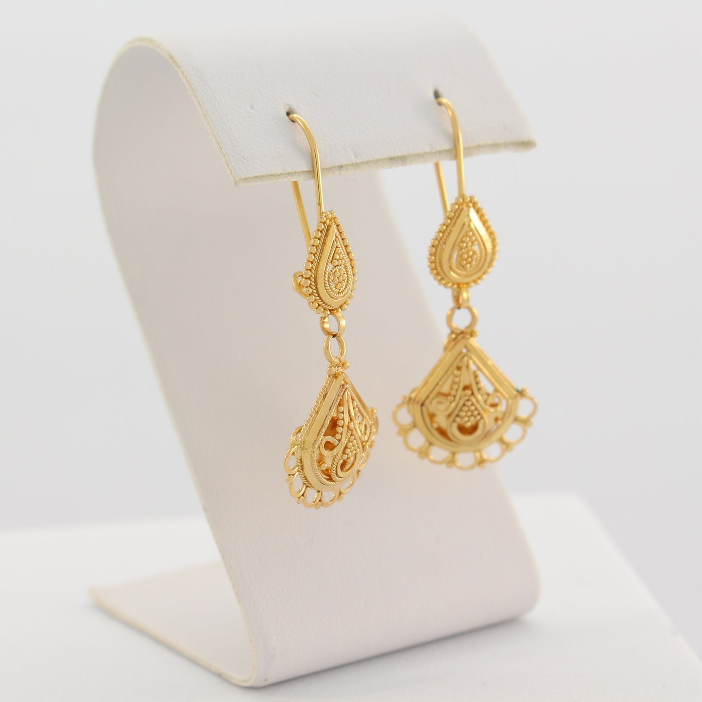 21K Gold Earrings