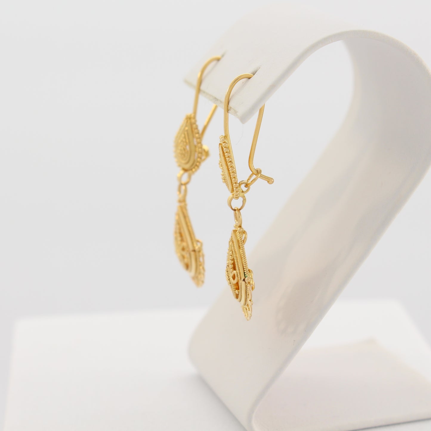 21K Gold Earrings