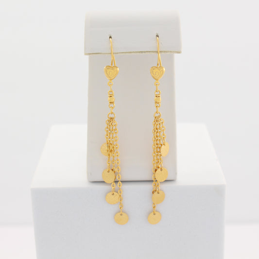 21K Gold Earrings