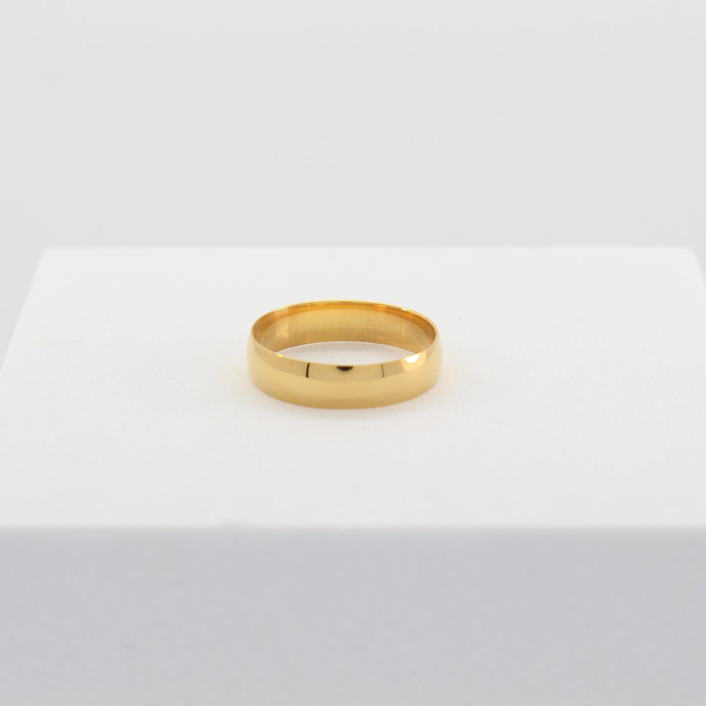 21K Gold Plain Band (Size 9)
