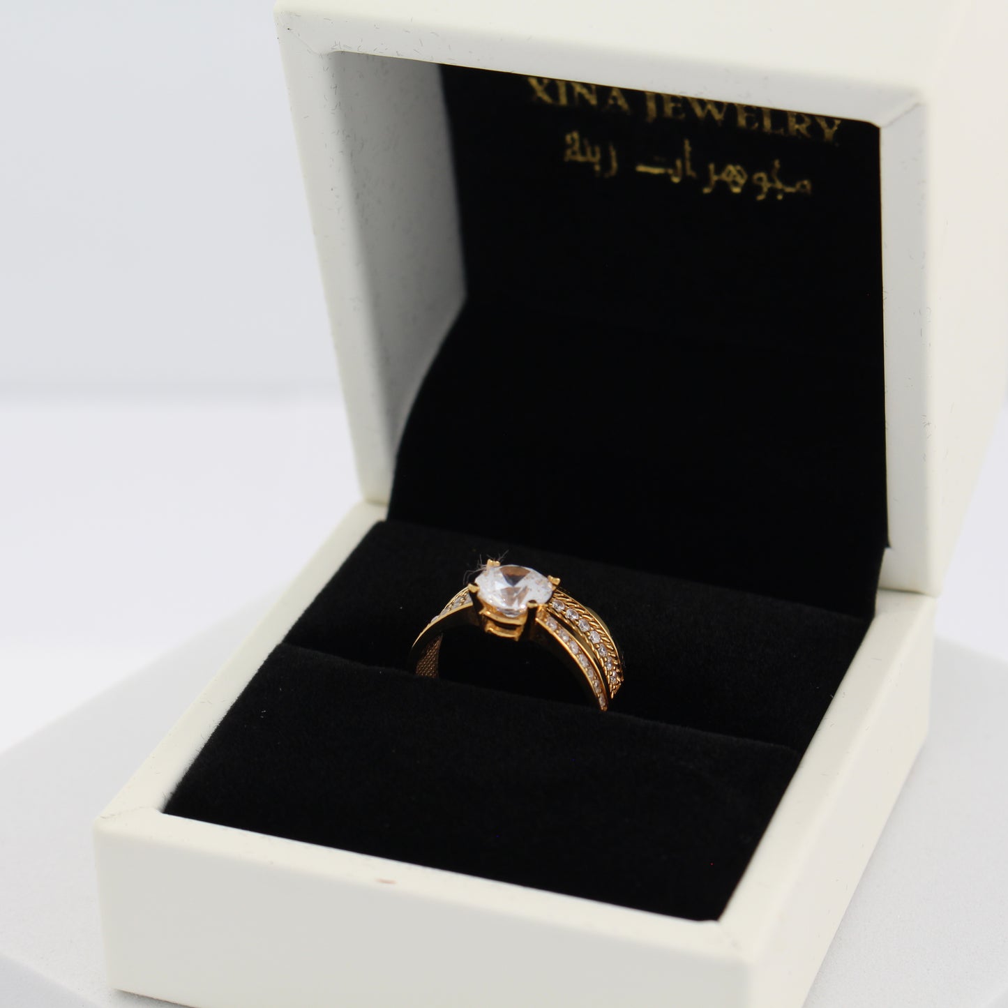 21K Gold Wedding Ring (Size 6.5)