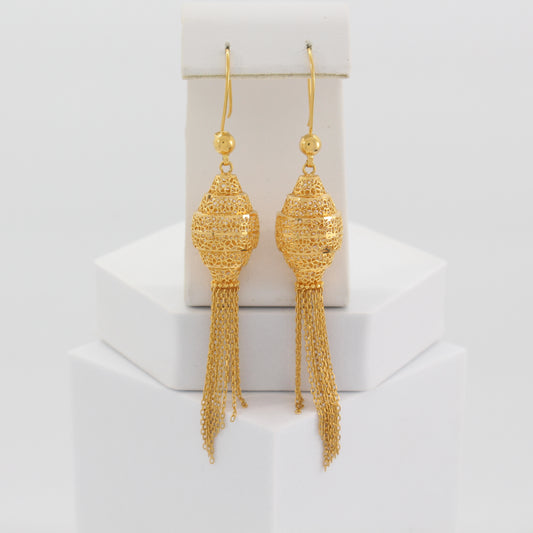21K Gold Earrings