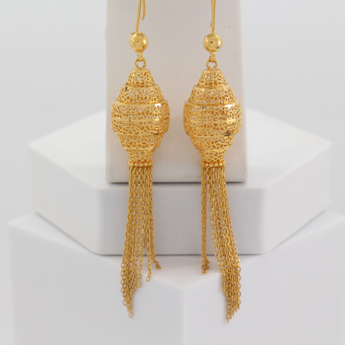 21K Gold Earrings