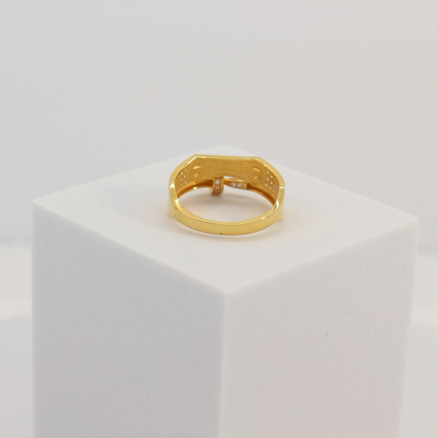 21K Gold Stacked Ring