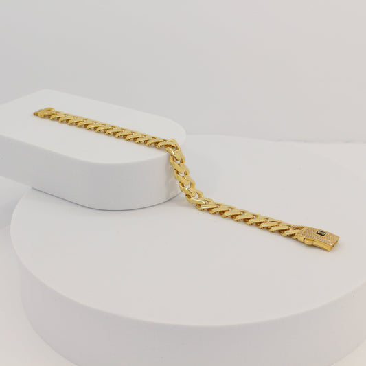 21K Gold Monaco Bracelet