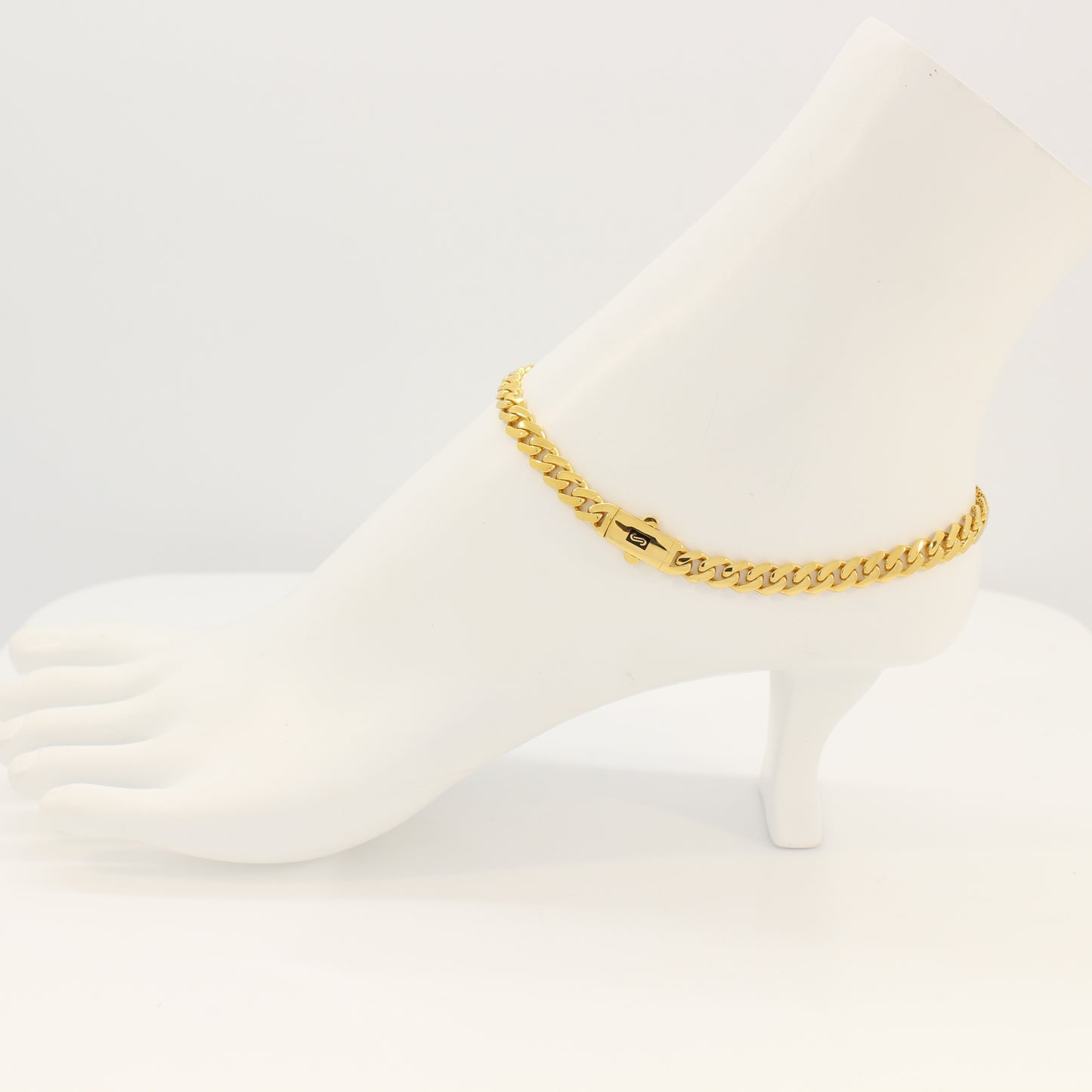 21K Gold Moncao Chain Anklet