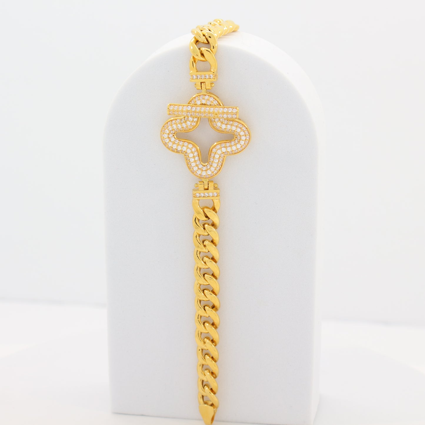 21K Gold Chain Bracelet