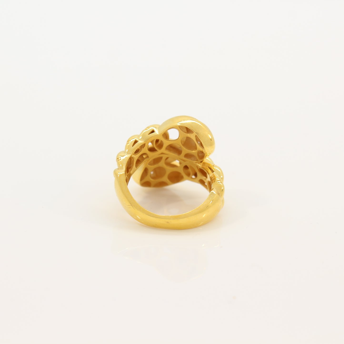 21K Gold Ring (size 6.5)