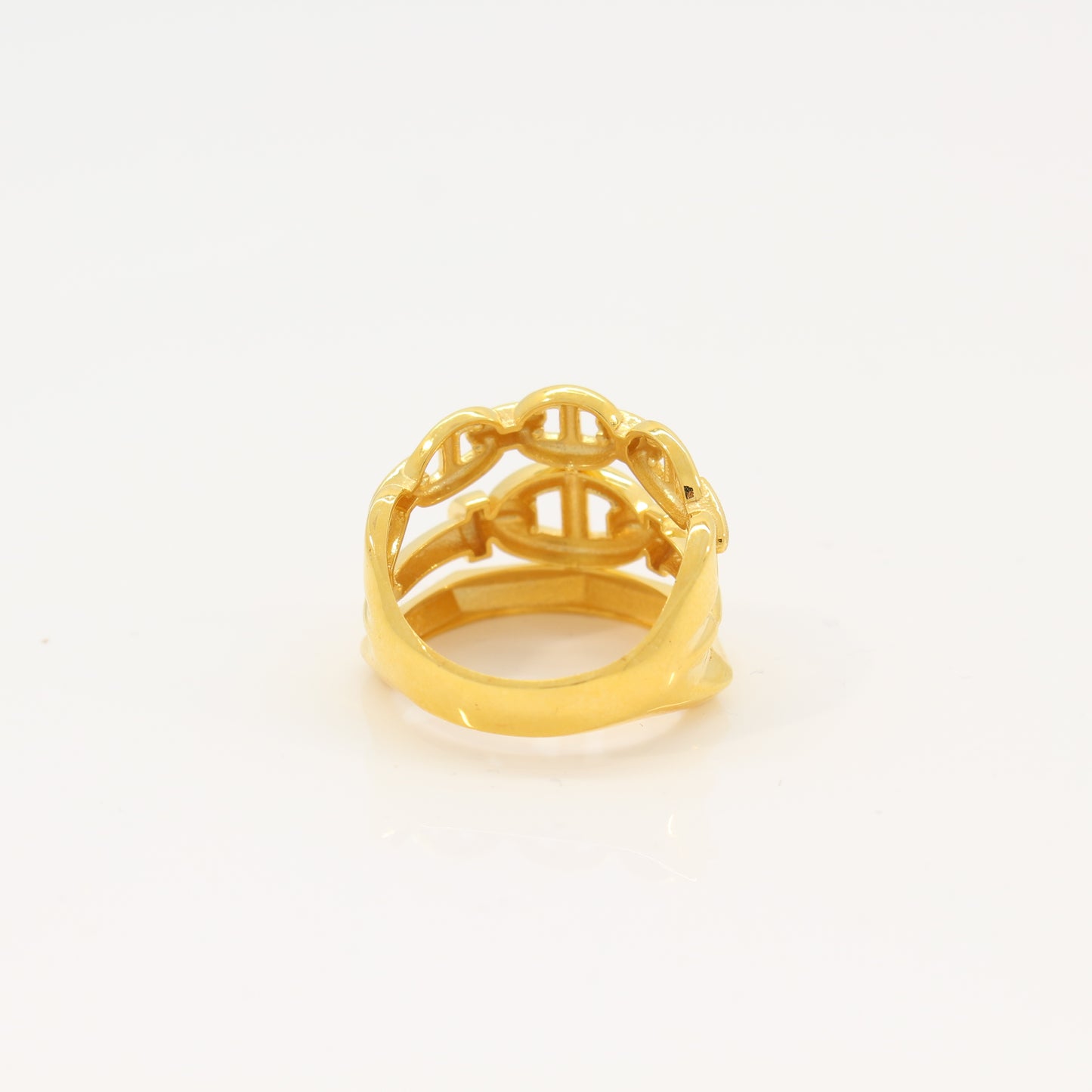 21K Gold Ring (size 8/8.5)