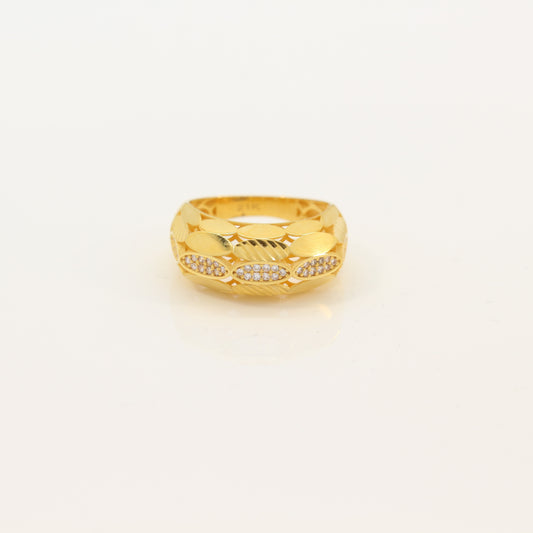 21K Gold Ring (size 9)